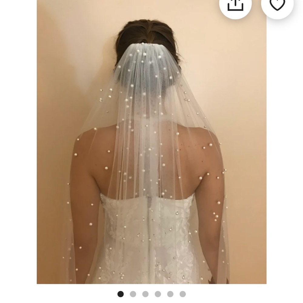 White Pearl Veil